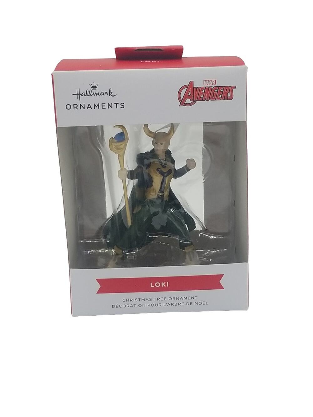 Marvel Avengers - LOKI ORNAMENT - Hallmark Christmas Tree Decoration - NEW